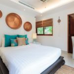 Bedroom at Baan Fah Sai, a 4 bedroom private villa located in Samui Beach Village, Koh Samui, Suratthani, Thailand