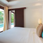 Bedroom at Baan Fah Sai, a 4 bedroom private villa located in Samui Beach Village, Koh Samui, Suratthani, Thailand