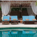 Swimming pool at Baan Fah Sai, a 4 bedroom private villa located in Samui Beach Village, Koh Samui, Suratthani, Thailand