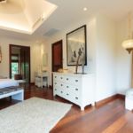 Master bedroom at Baan Fah Sai, a 4 bedroom private villa located in Samui Beach Village, Koh Samui, Suratthani, Thailand