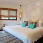 Master bedroom at Baan Fah Sai, a 4 bedroom private villa located in Samui Beach Village, Koh Samui, Suratthani, Thailand