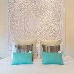 Master bedroom at Baan Fah Sai, a 4 bedroom private villa located in Samui Beach Village, Koh Samui, Suratthani, Thailand