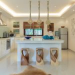 Kitchen at Baan Fah Sai, a 4 bedroom private villa located in Samui Beach Village, Koh Samui, Suratthani, Thailand