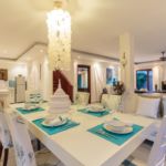 Dining area at Baan Fah Sai, a 4 bedroom private villa located in Samui Beach Village, Koh Samui, Suratthani, Thailand