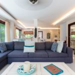 Living room at Baan Fah Sai, a 4 bedroom private villa located in Samui Beach Village, Koh Samui, Suratthani, Thailand