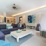 Living room at Baan Fah Sai, a 4 bedroom private villa located in Samui Beach Village, Koh Samui, Suratthani, Thailand