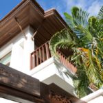 Entrance of Baan Fah Sai, a 4 bedroom private villa located in Samui Beach Village, Koh Samui, Suratthani, Thailand